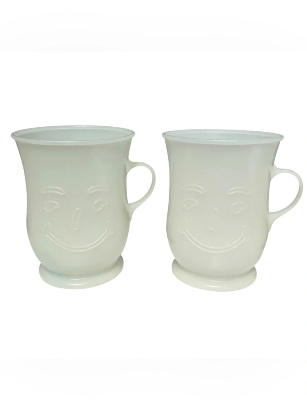 RARE VTG Kool-Aid Pitcher 4 Cup Frosted Smiley Face 80s Nostalgia Set Millennial